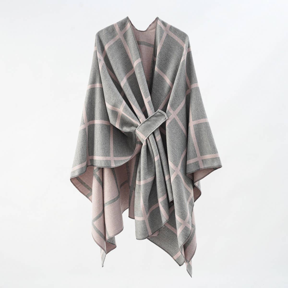 NEW FASHION SHAWL PLAID DUAL-PURPOSE SIMPLE SHAWL