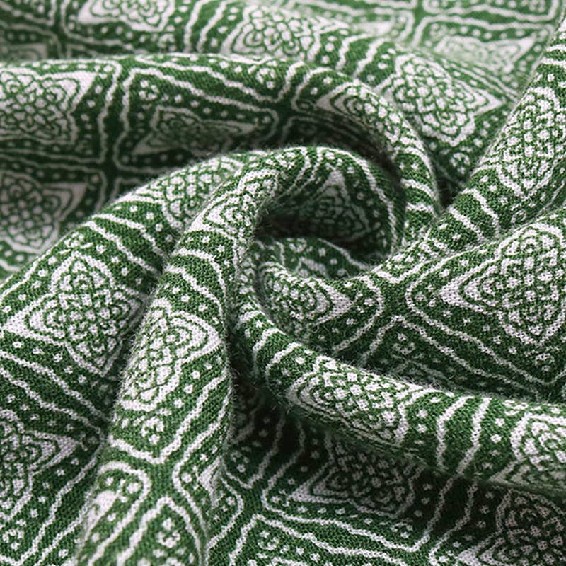 Lace-up high-waisted casual wide-leg trousers