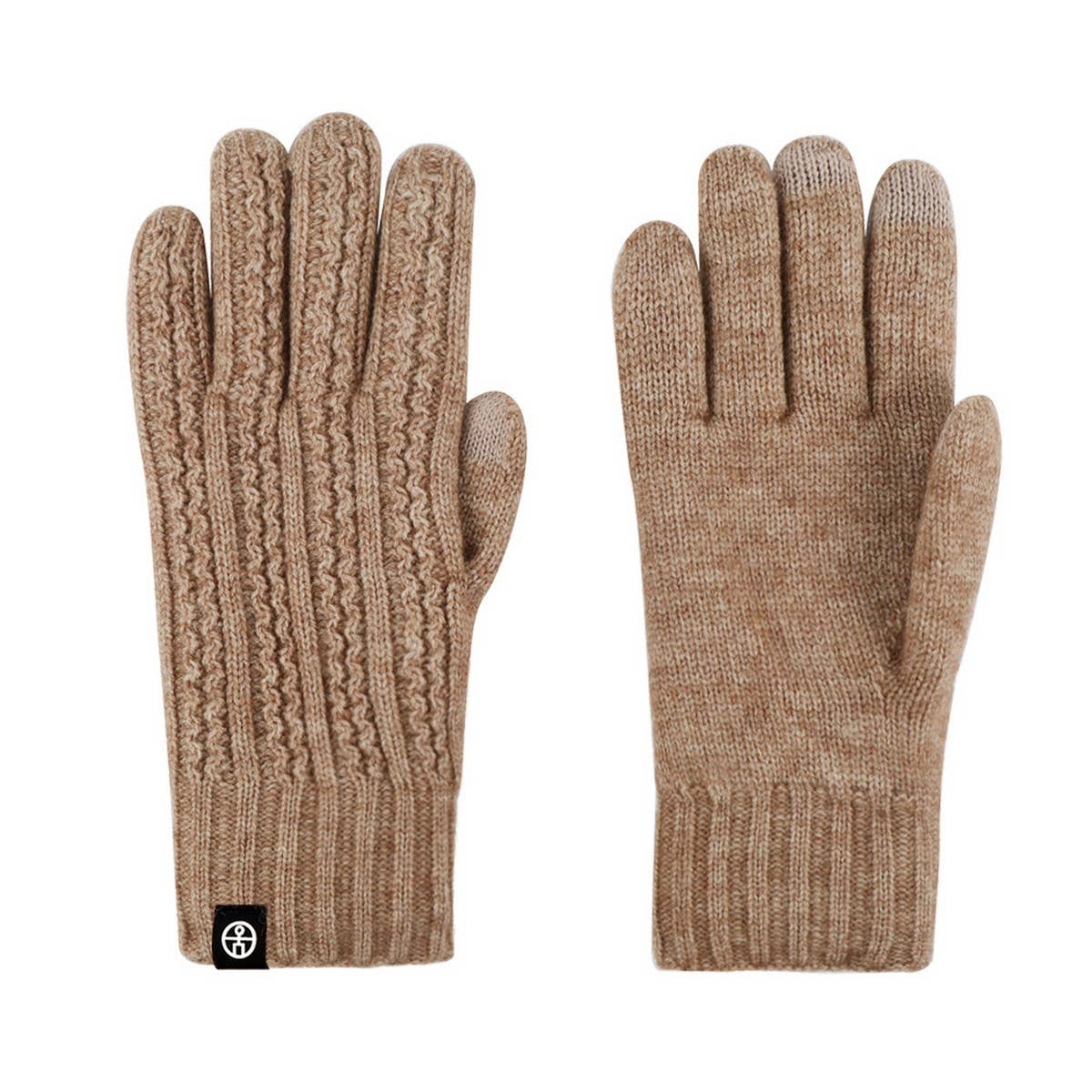 OUTDOOR COLD-PROOF SOLID COLOR KNITTED GLOVES_CWAG0396