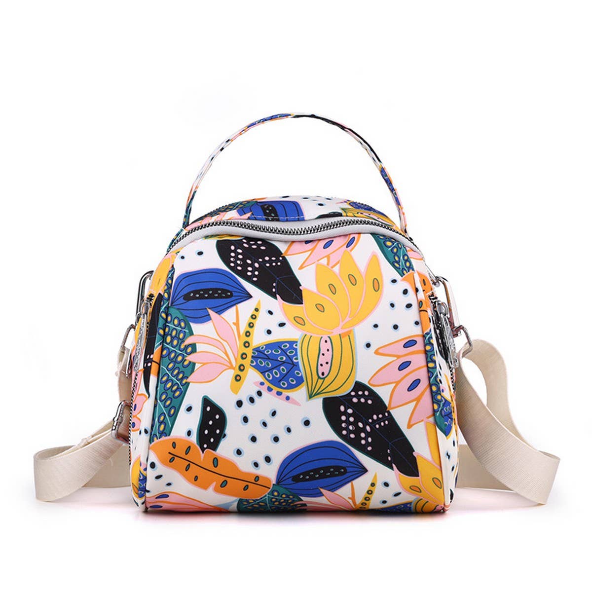 NYLON LARGE CAPACITY SHOULDER MESSENGER BAG_CWAB3488