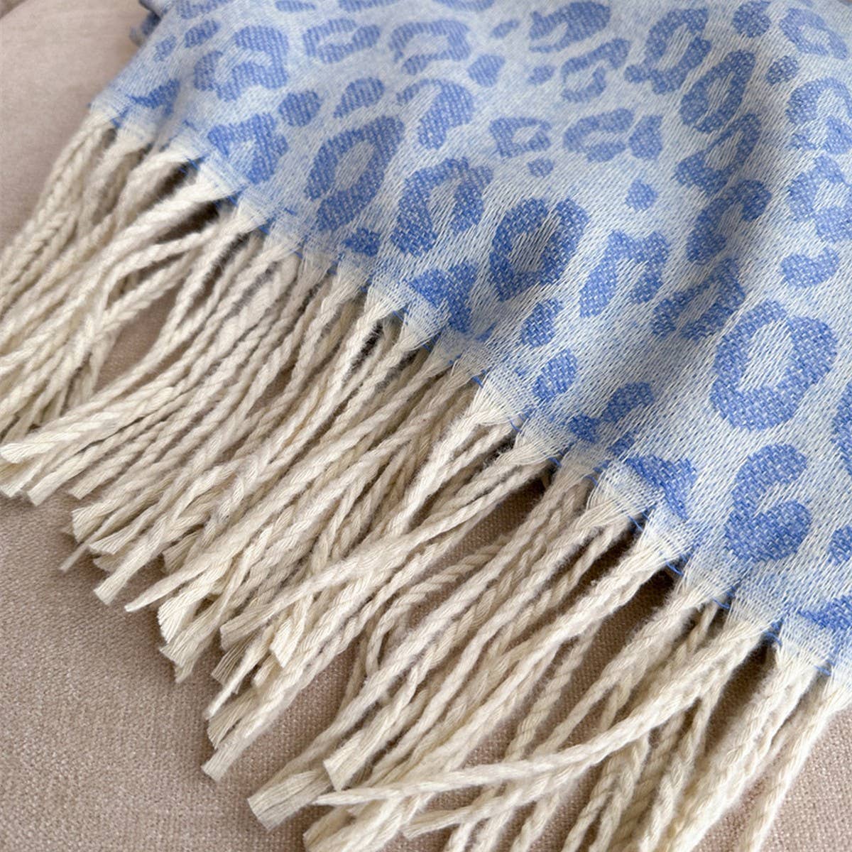 Stylish Leopard Tassel Scarf Women??¢s Winter_CWASC2758