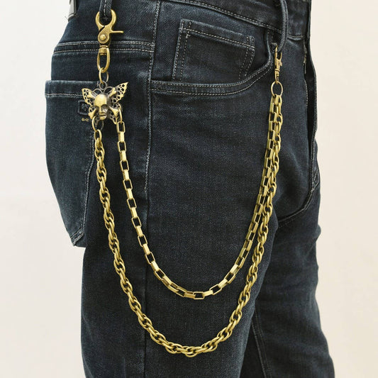 CREATIVE RETRO SKULL MULTI-LAYER TROUSER CHAIN