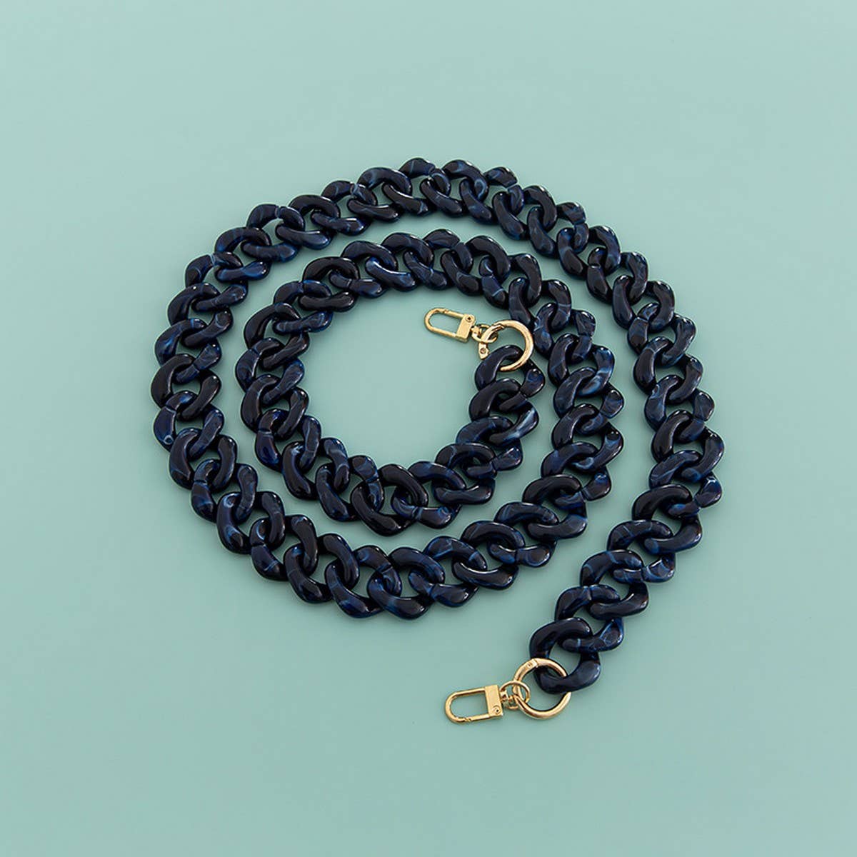 47in" Acrylic Diamond Bag Strap -Colorful Chain_CWMM5058