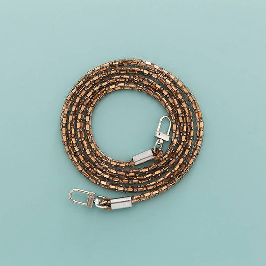 Glass Mirror Rhinestone Phone Chain,Bags Strap