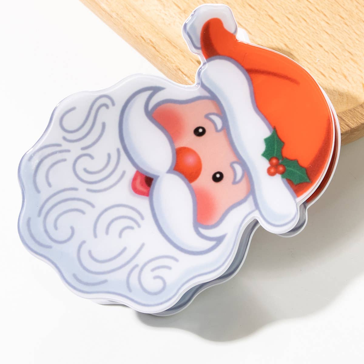 CHRISTMAS HAT ACETATE BOBBY PIN