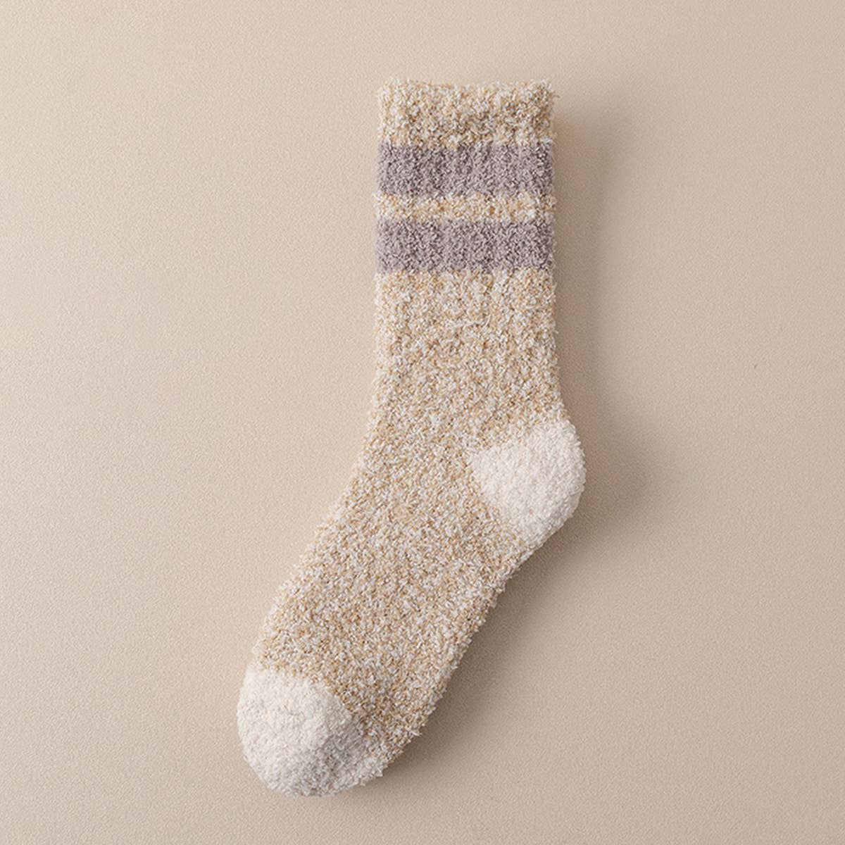 AUTUMN AND WINTER MID-LENGTH THICK FLEECE SOCKS_CWMS0772