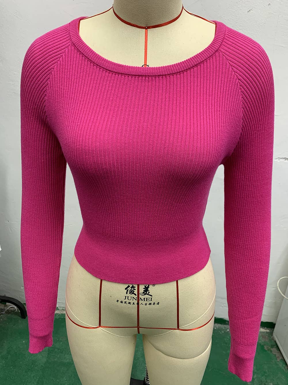 LONG SLEEVE BREATHABLE BACK WEAR NUDE YOGA WEAR