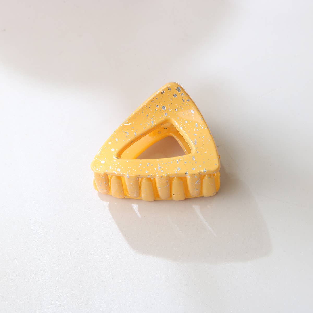 Simple ink-dripping high ponytail hair clip