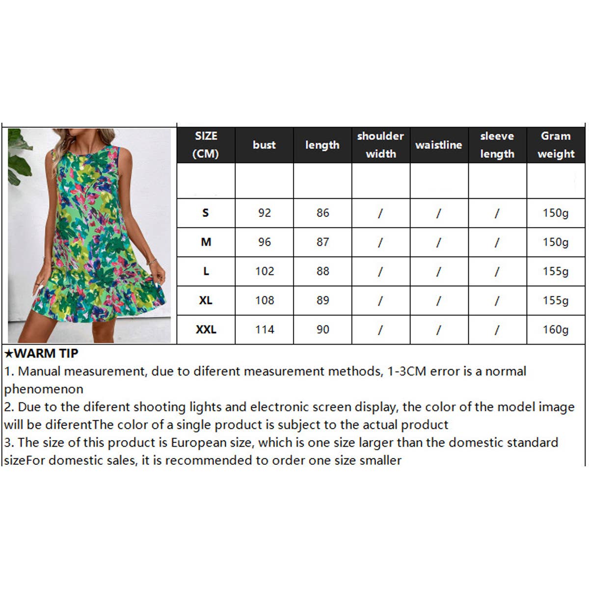 Elegant floral printed sleeveless ruffled dress