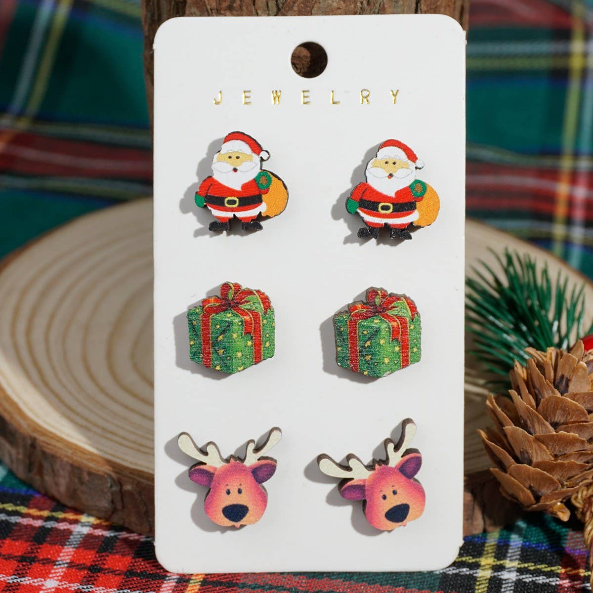 CHRISTMAS EARRINGS NEW ARRIVAL ELK EARRINGS SET