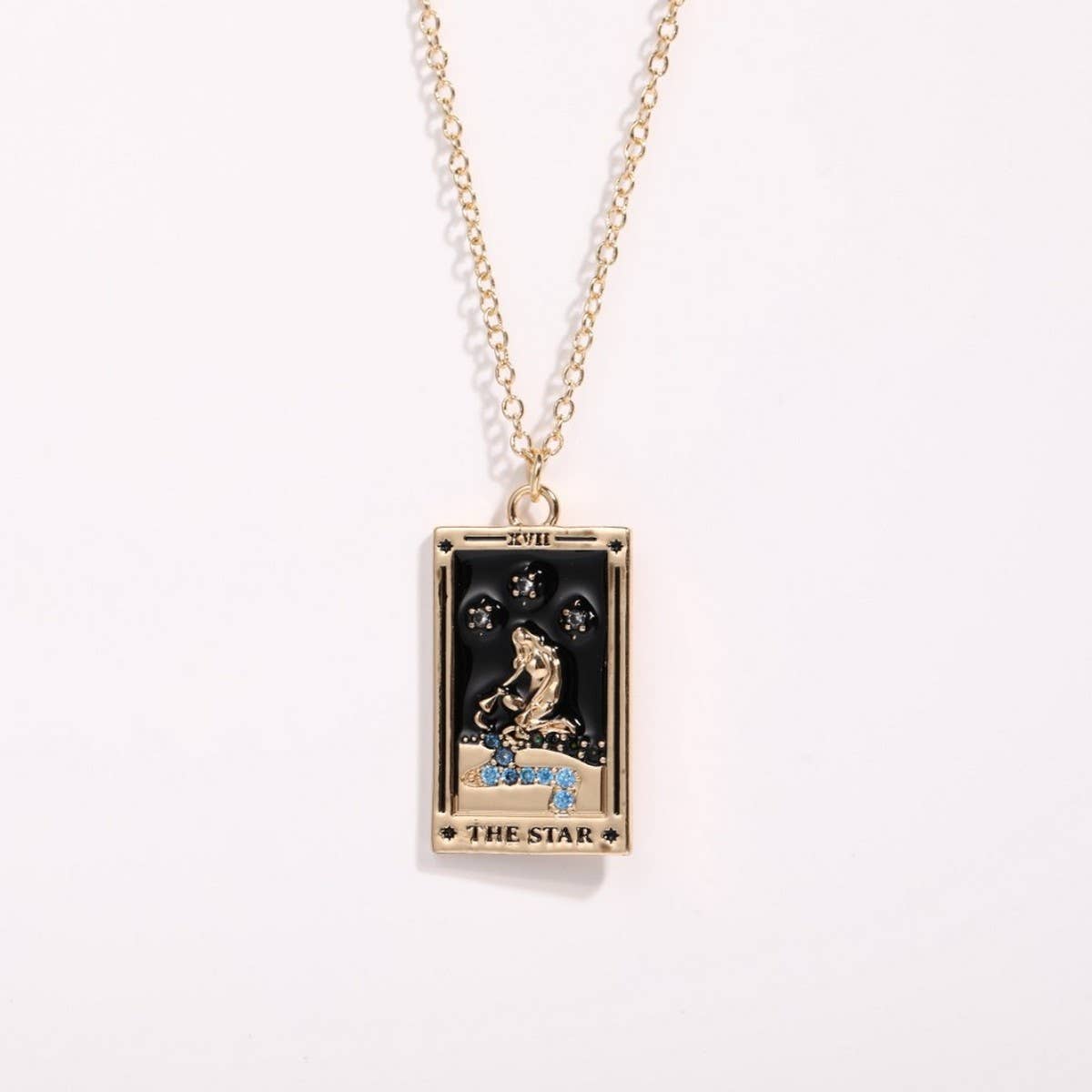 WOMEN'S PERSONALIZED VINTAGE TAROT NECKLACE