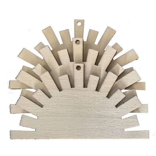 CWMM9160_PARTY DECORATION DIY BLANK PAINTING WOOD CHIPS