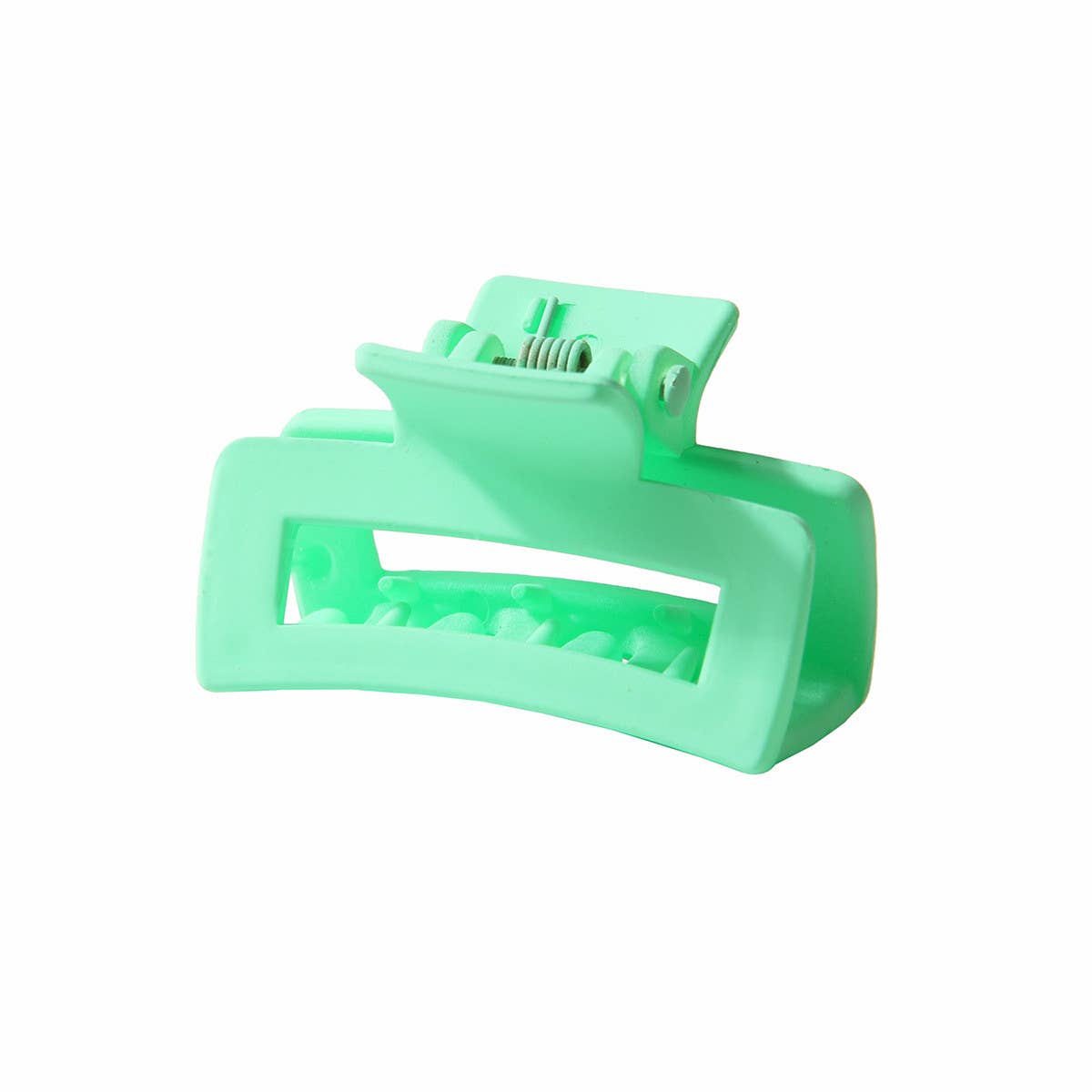 Candy Color Mini Rectangle Hair Claw - Cute Clip_CWAHA1041