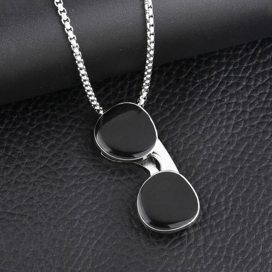 HIP HOP SUNGLASSES PENDANT NECKLACE