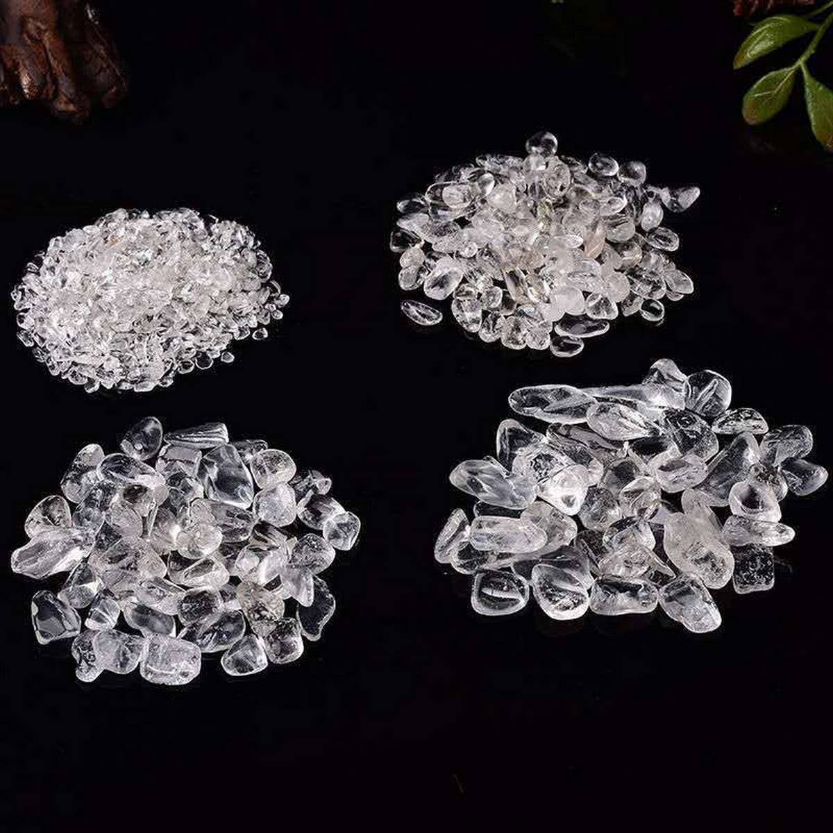 Natural Clear Quartz Crystal Chips