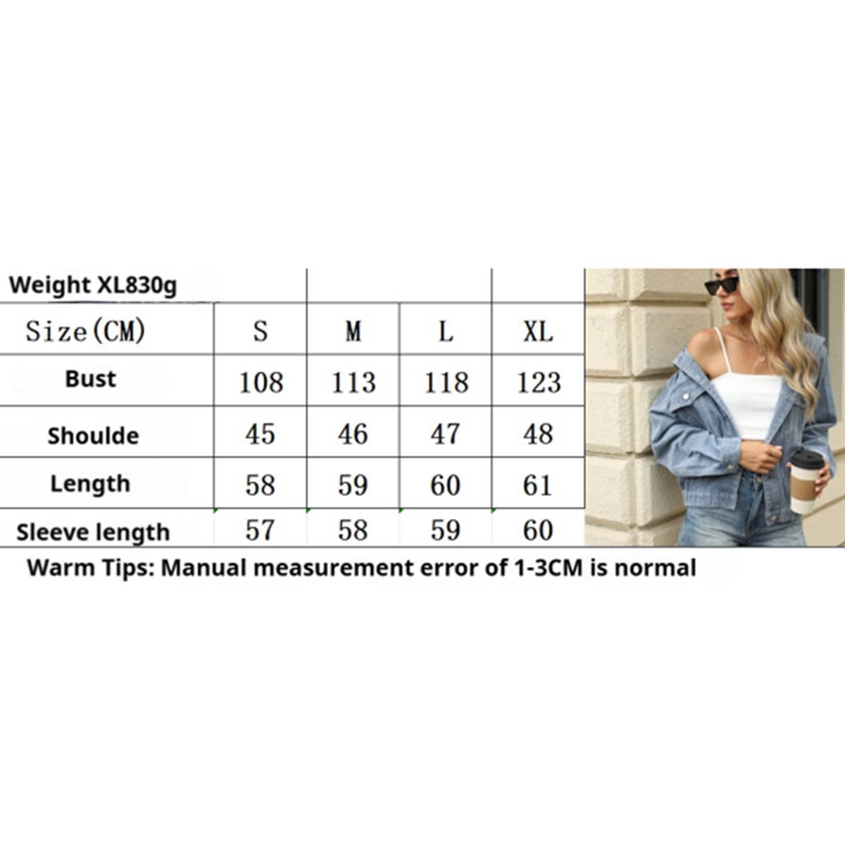 Casual Jean Jacket with Hood ??Washed Style_CWOCO1211