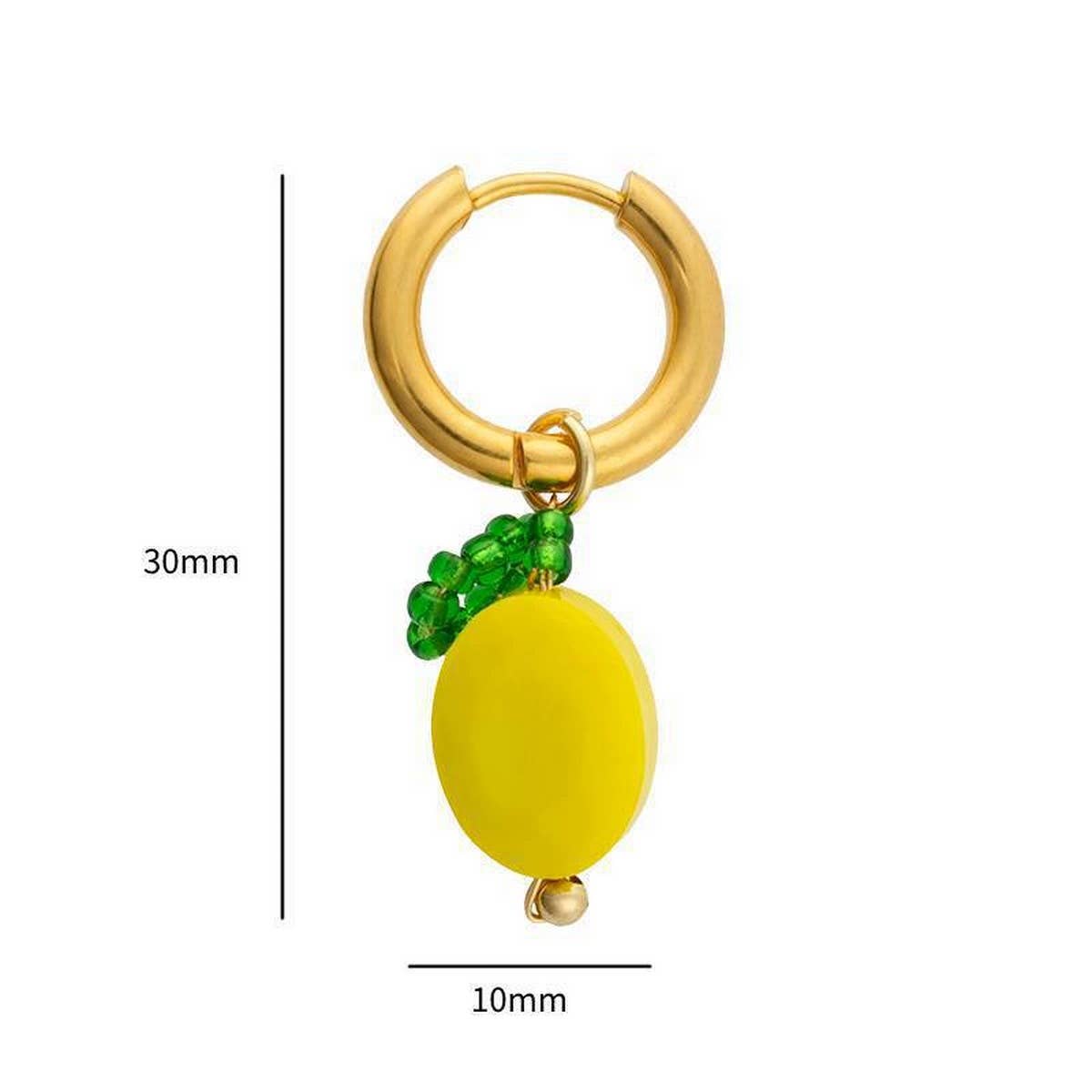 Fashion Stainless Steel Fruit Series Earrings_CWAJE5116
