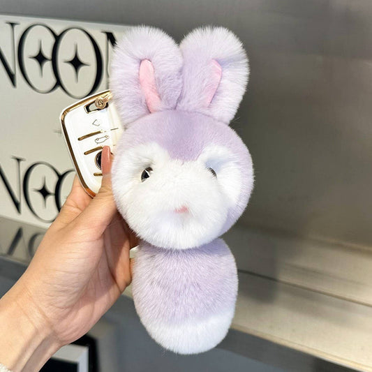 CUTE BUNNY CAR KEYCHAIN PENDANT ACCESSORIES