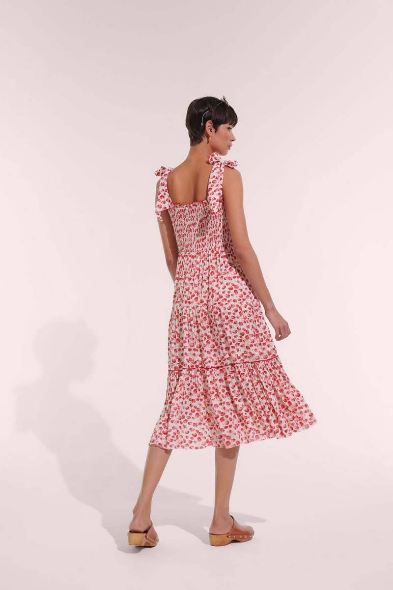 CWDMD6015_STRAPLESS BACKLESS VINTAGE PRINT MAXI DRESS