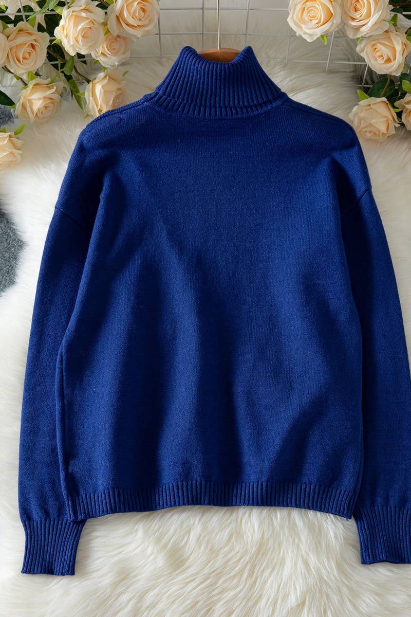 CWOSWL07447_SOLID BUTTON FRONT BELTED KNIT TOP