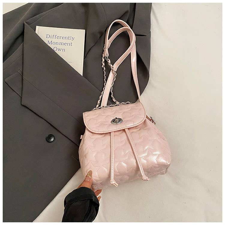 Versatile travel diamond-shaped backpack