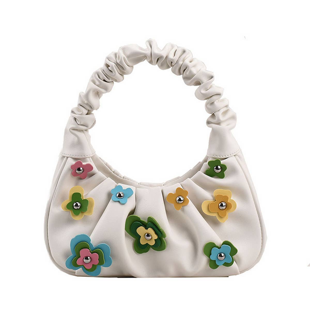 FASHIONABLE PLEATED SHOULDER BAG_CWAB1586