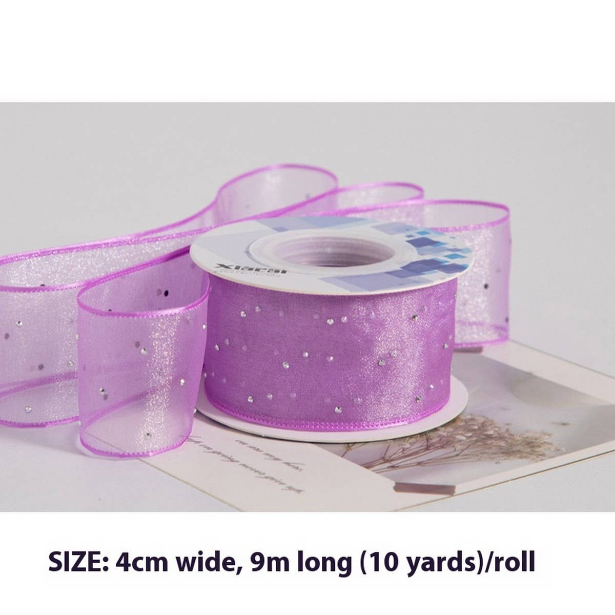 4CM HOT DIAMOND CRINKLE YARN DIY RIBBON_CWMM5750