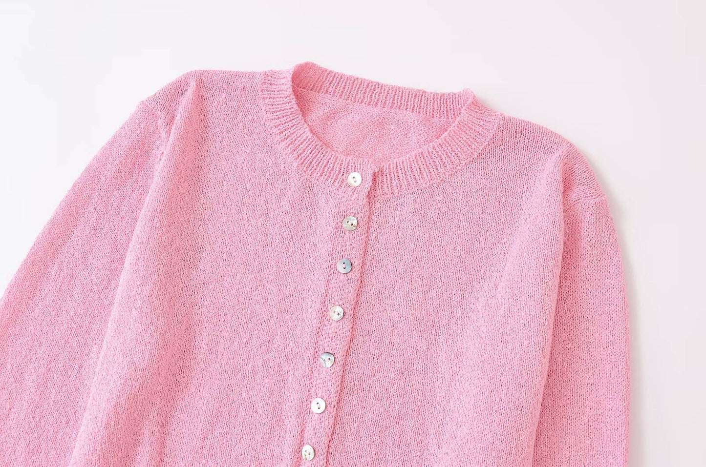 SLIM-FIT HOTTIE KNIT CARDIGAN THIN JACKET