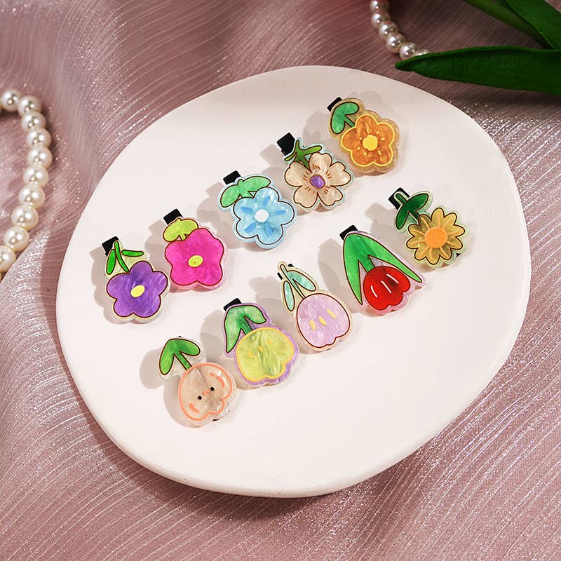 Sweet fruit hair accessories and hair clips