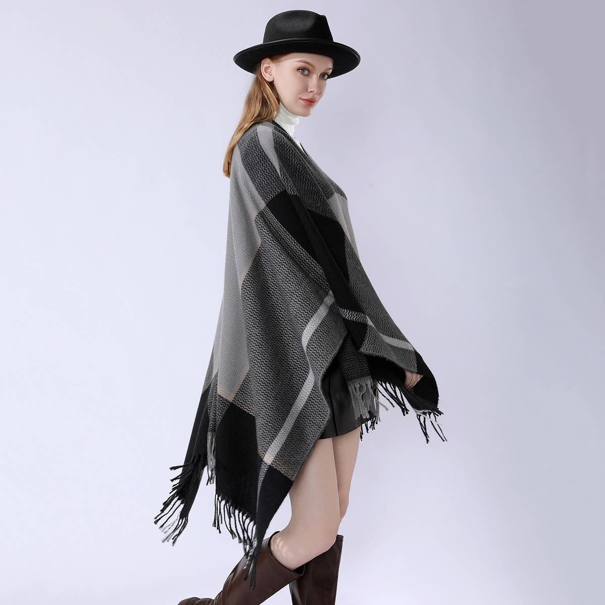 NEW FASHION ALL-MATCH CLOAK SHAWL WARM AND THICK