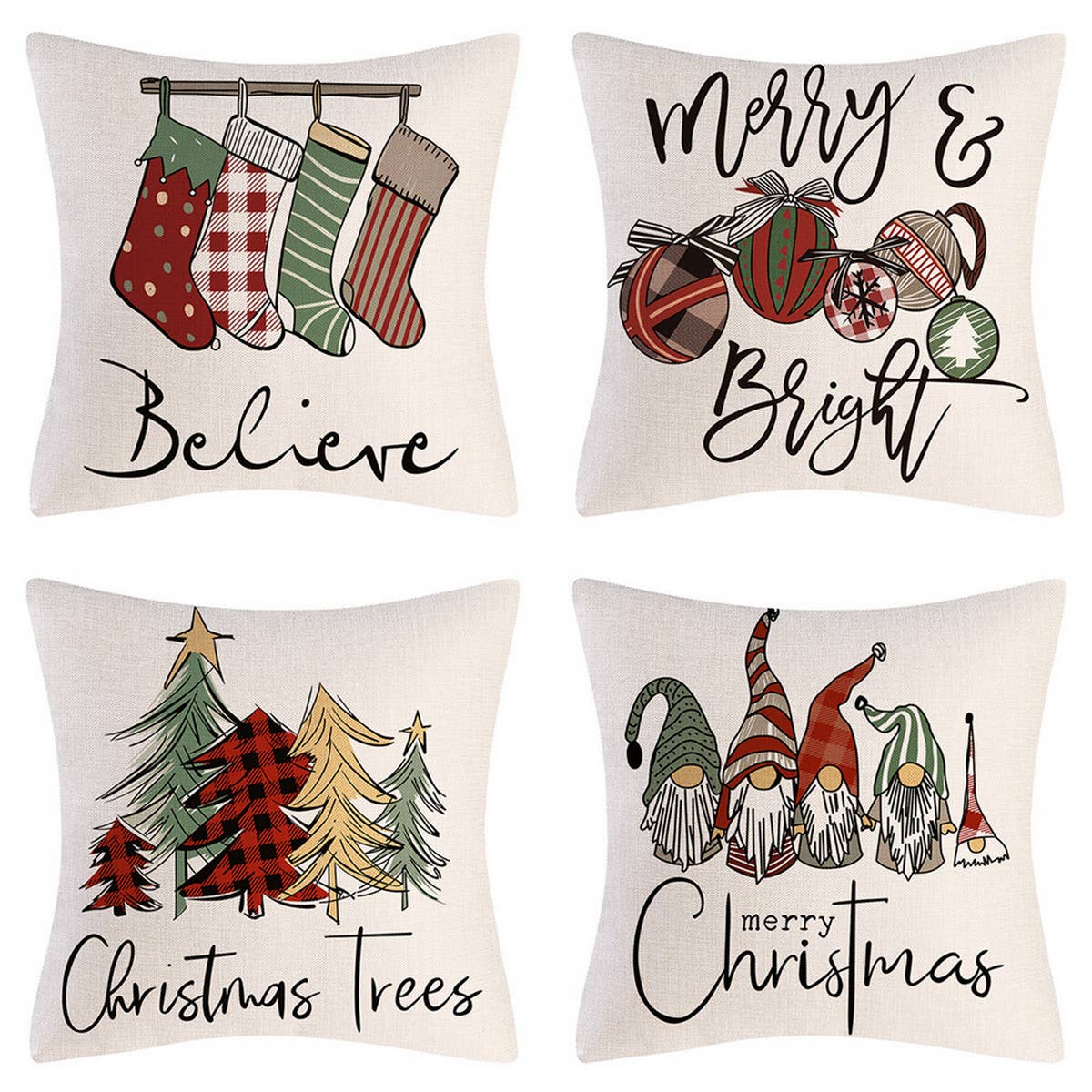 2024 NEW CHRISTMAS DECORATION PILLOWCASE_CWMM1411