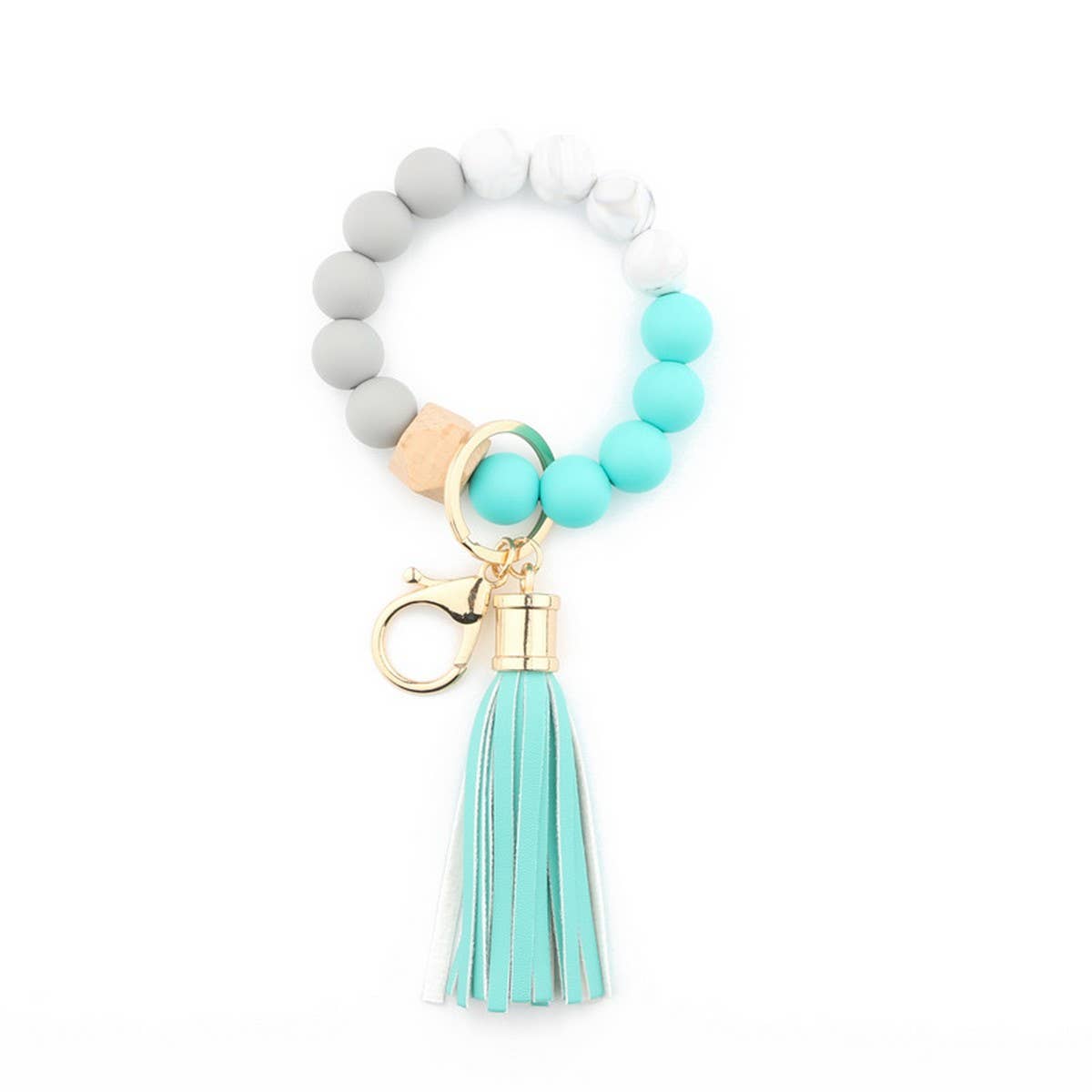 COLORFUL KEYCHAIN TASSEL BRACELET