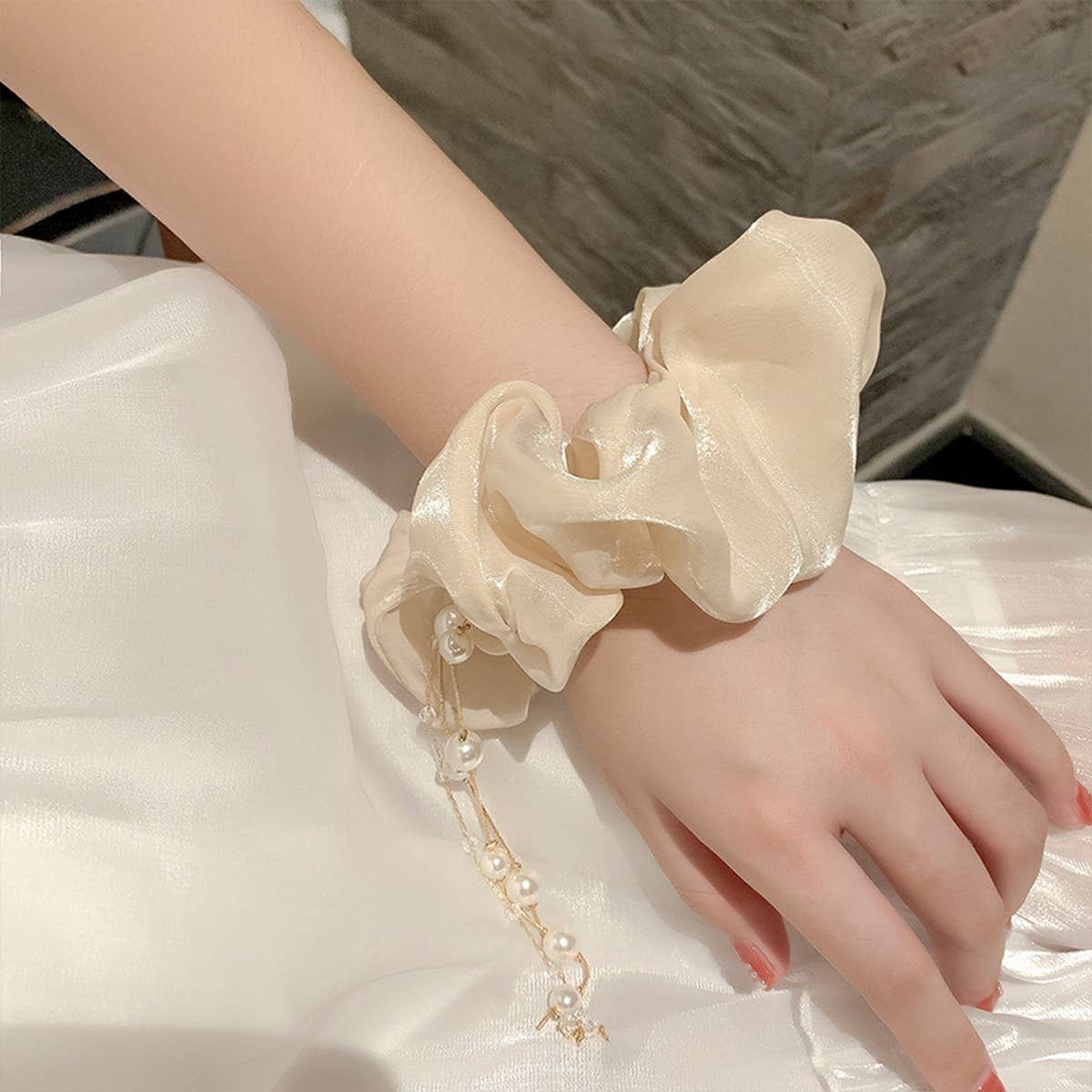 NEW STYLE TASSEL PEARLHAIR HOOP HEADBAND HEADDRESS_CWAHA3714