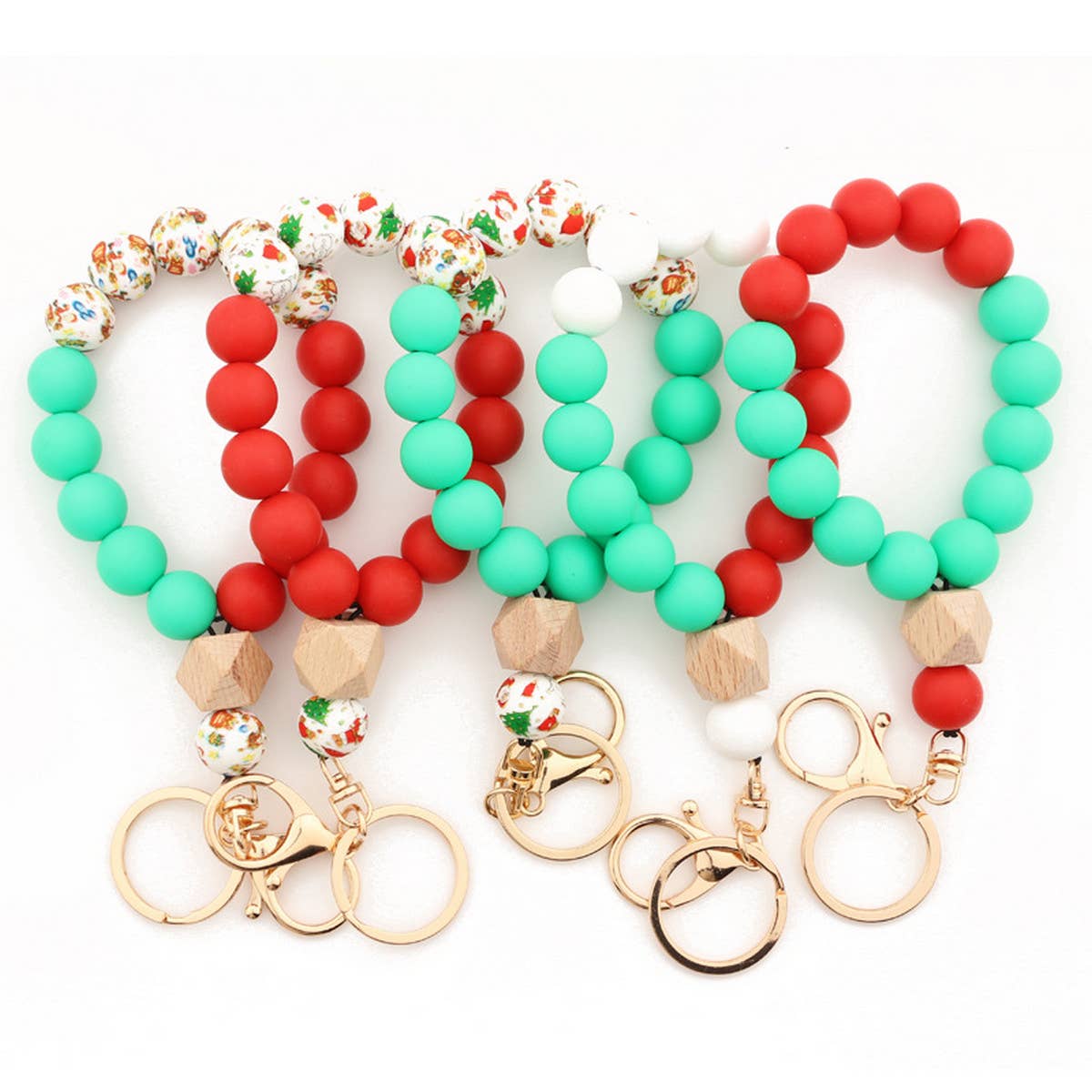 NEW CHRISTMAS BRACELET KEY CHAIN