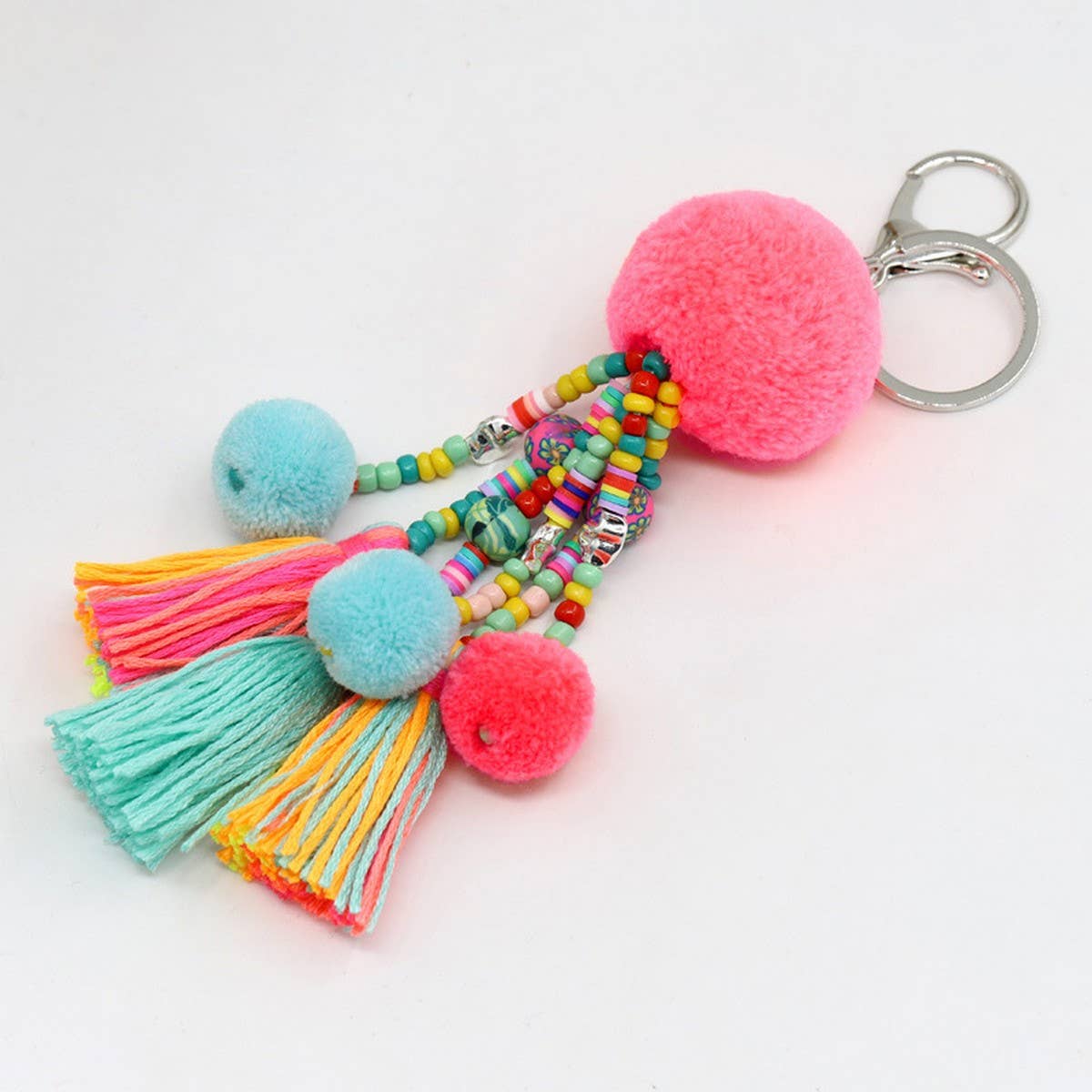 BOHEMIAN TASSEL WOMEN'S BAG PENDANT KEYCHAIN_CWMM3560