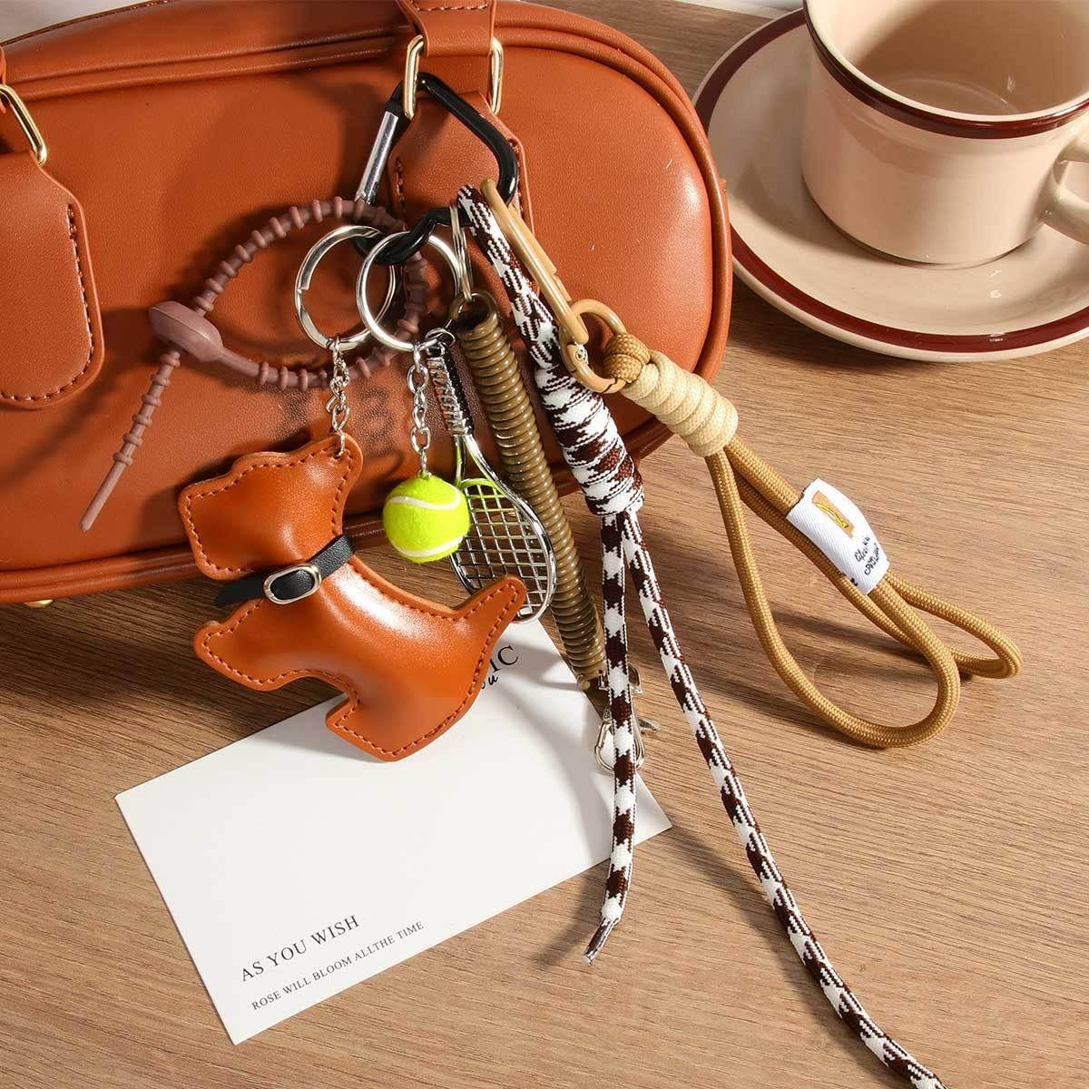 Cartoon Dog Bag Charm ??Baseball Chain Style_CWMM7568