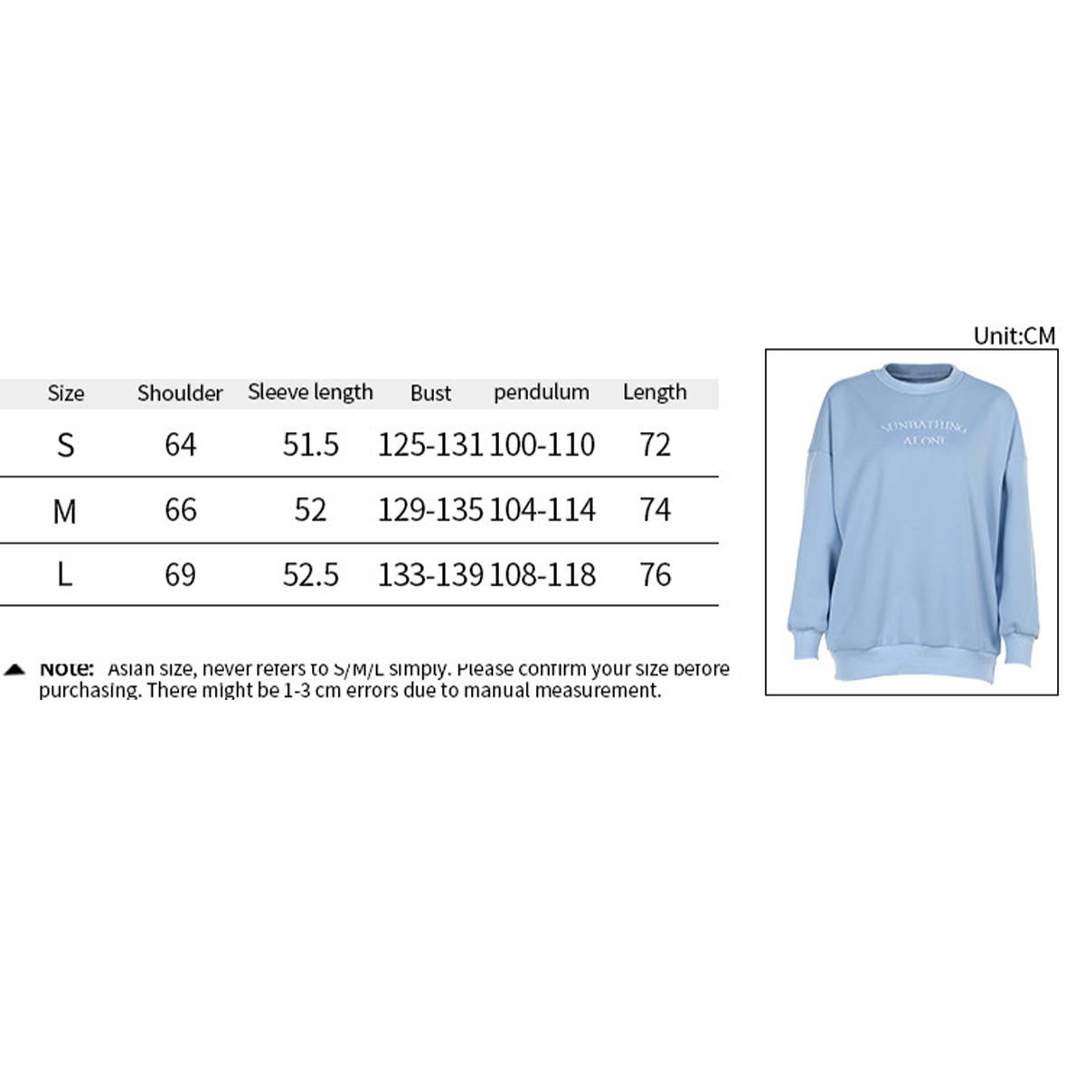 Solid color embroidered pullover and fleece loose hoodie