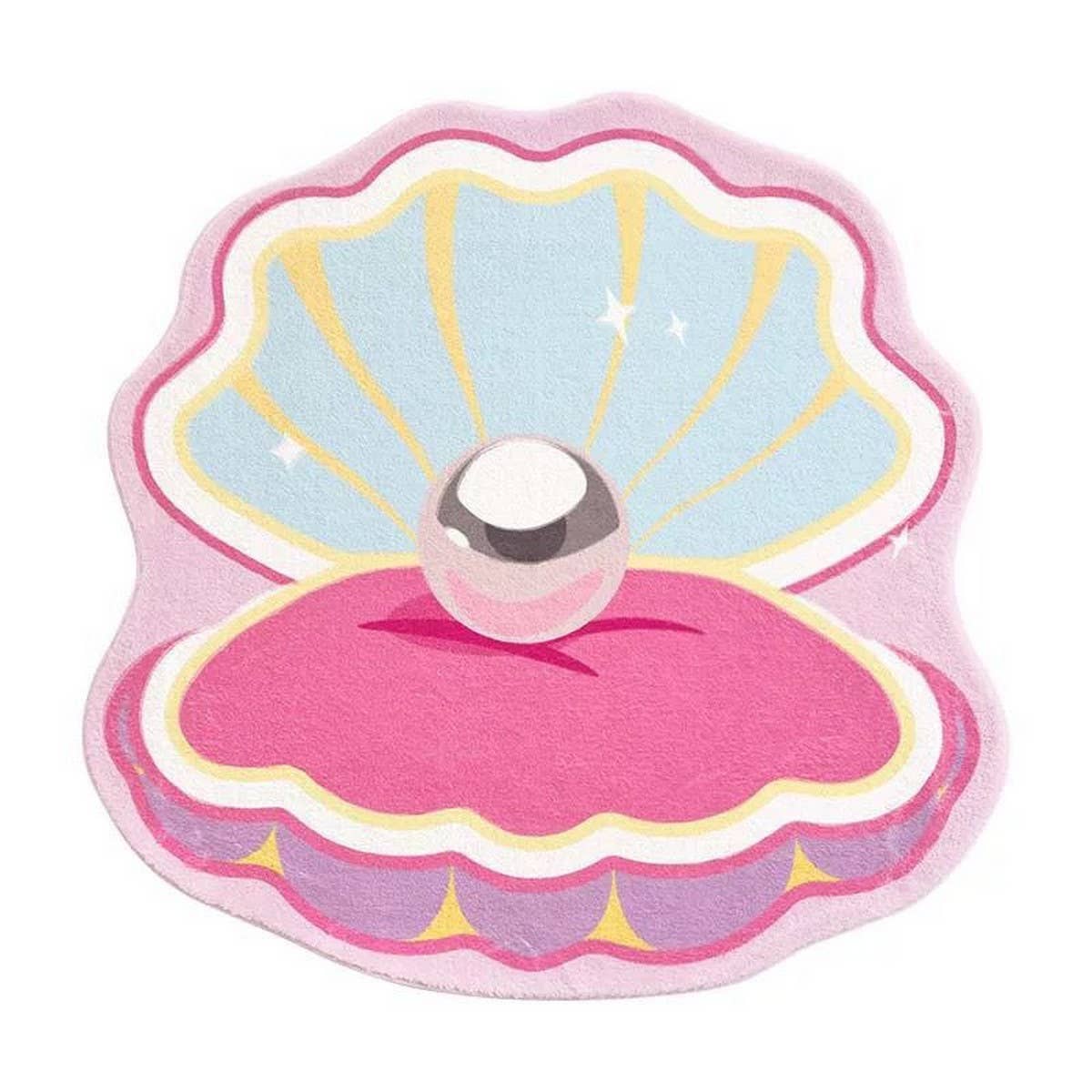 Cute Creamy Dopamine Rug, Bedroom Floor Mat