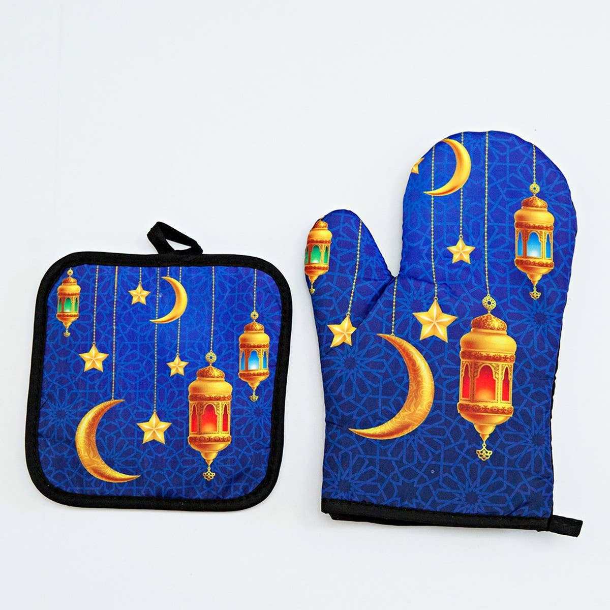 KITCHEN HEAT RESISTANT THICK ANTI-SCALDING GLOVES_CWMM1457