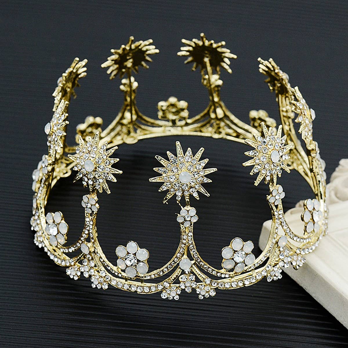 NEW BRIDAL WEDDING CRYSTAL TIARA CROWN