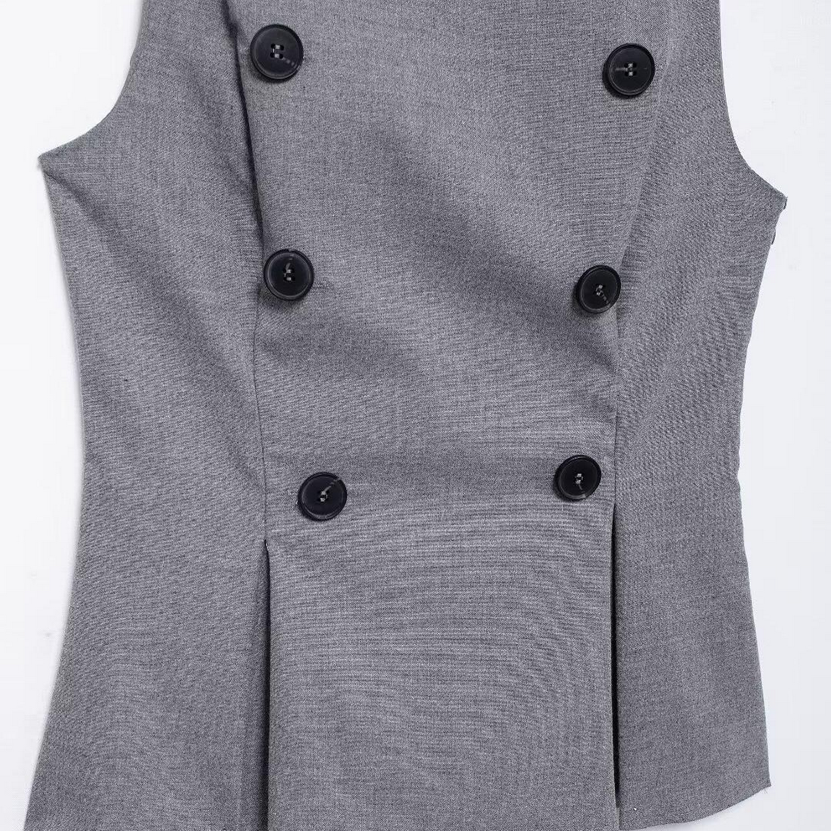 Stylish Buttoned Boat Neck Shirt ??Casual Look_CWTHT0240