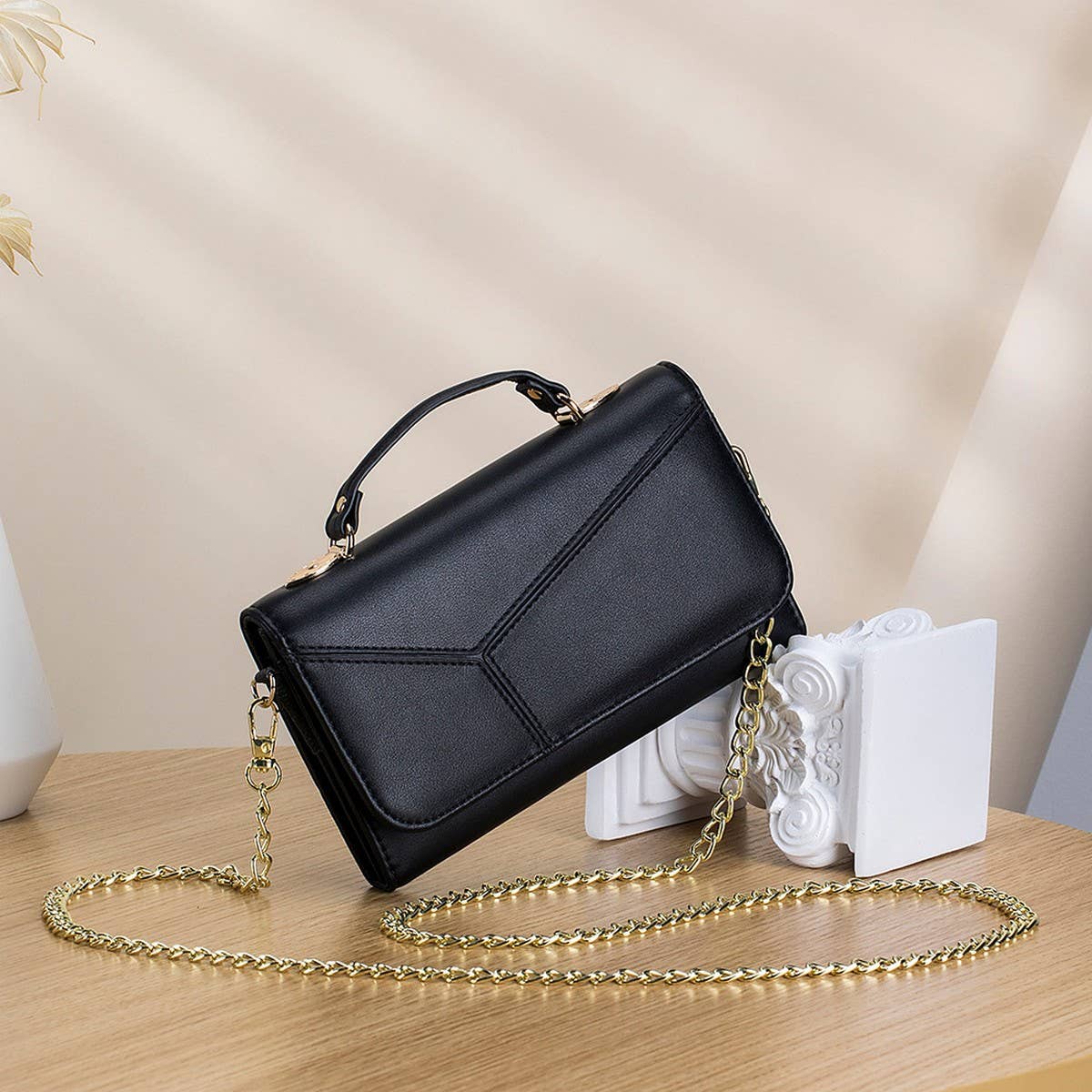 CASUAL SIMPLE LARGE CAPACITY CROSSBODY WALLET_CWAB3815