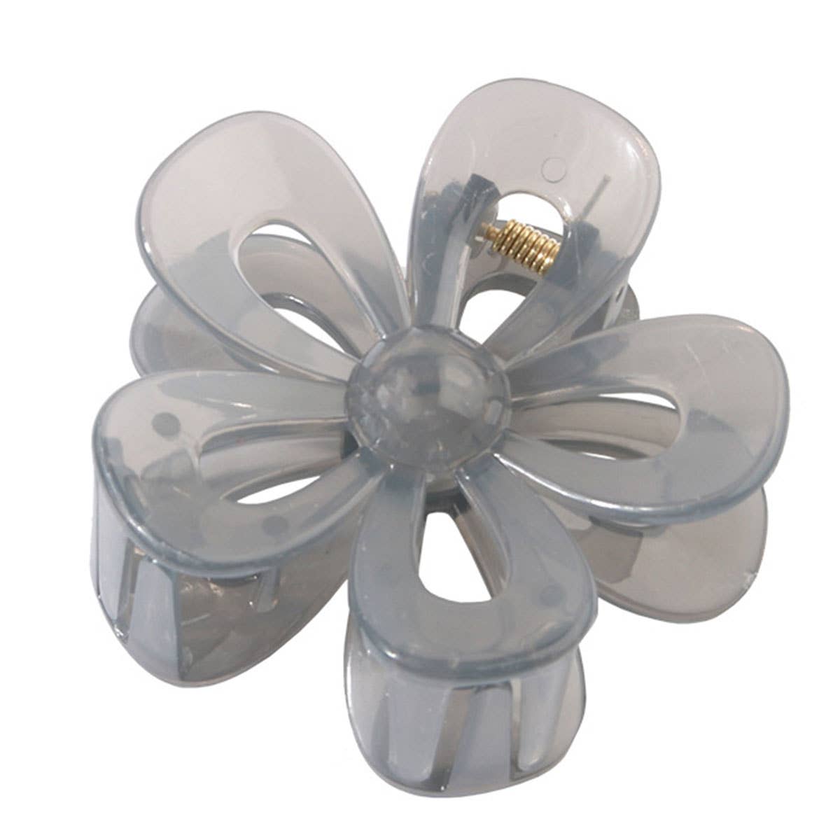 Matte Acrylic Flower Hair Claw Clip for Women_CWAHA0404