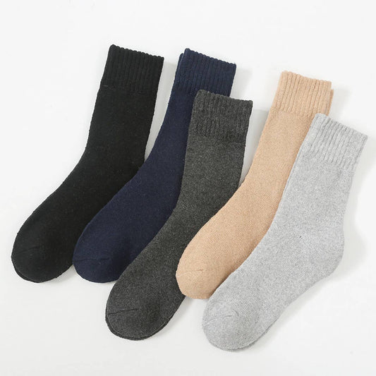 2024 NEW SOLID COLOR 5 PAIRS OF SOCKS_CWMS0699