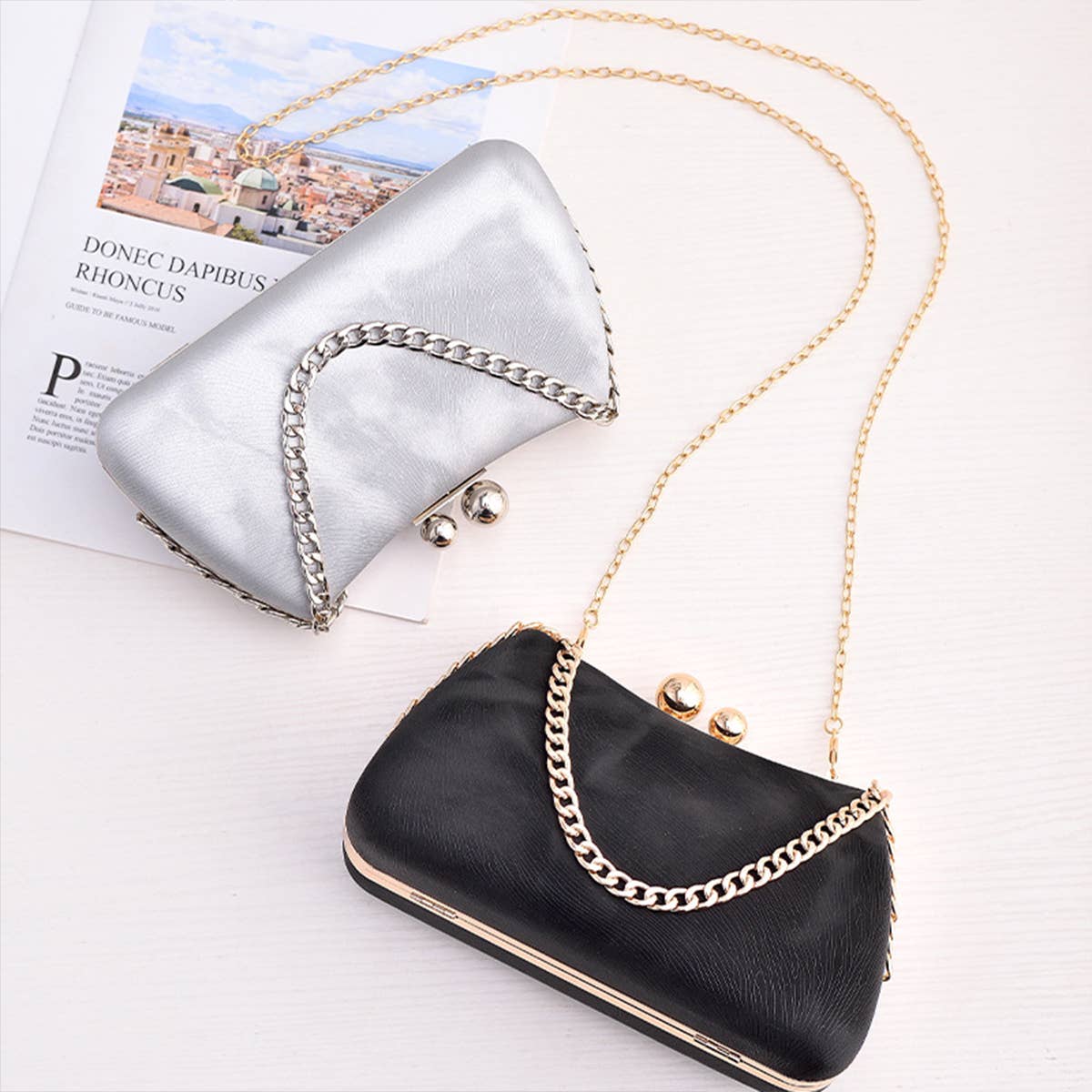 WOMEN STYLISH AND SIM PLE SHOULDOR BAG HANDBAG_CWAB0602