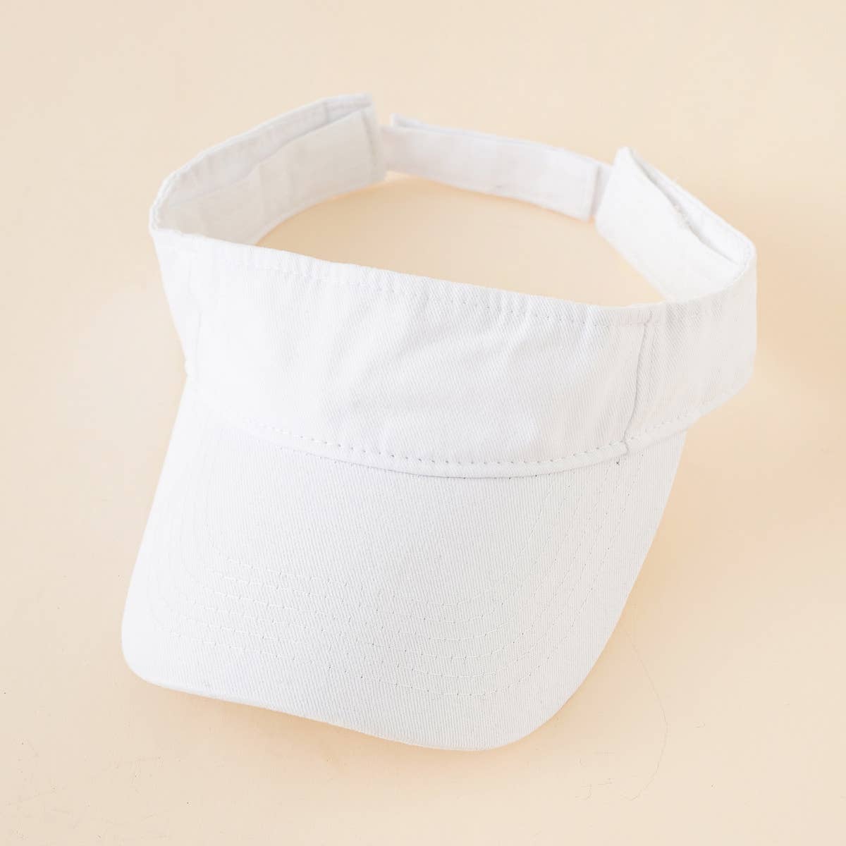 VINTAGE WASHED DENIM VISOR_CWAH1418