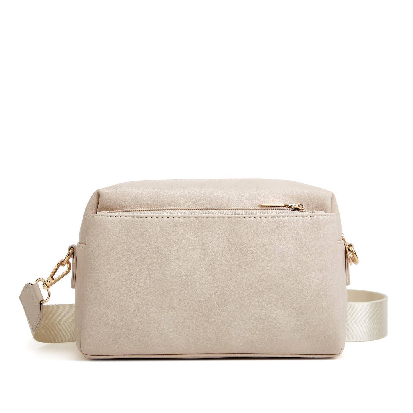 Zipper water-resistant PU single-shoulder bag