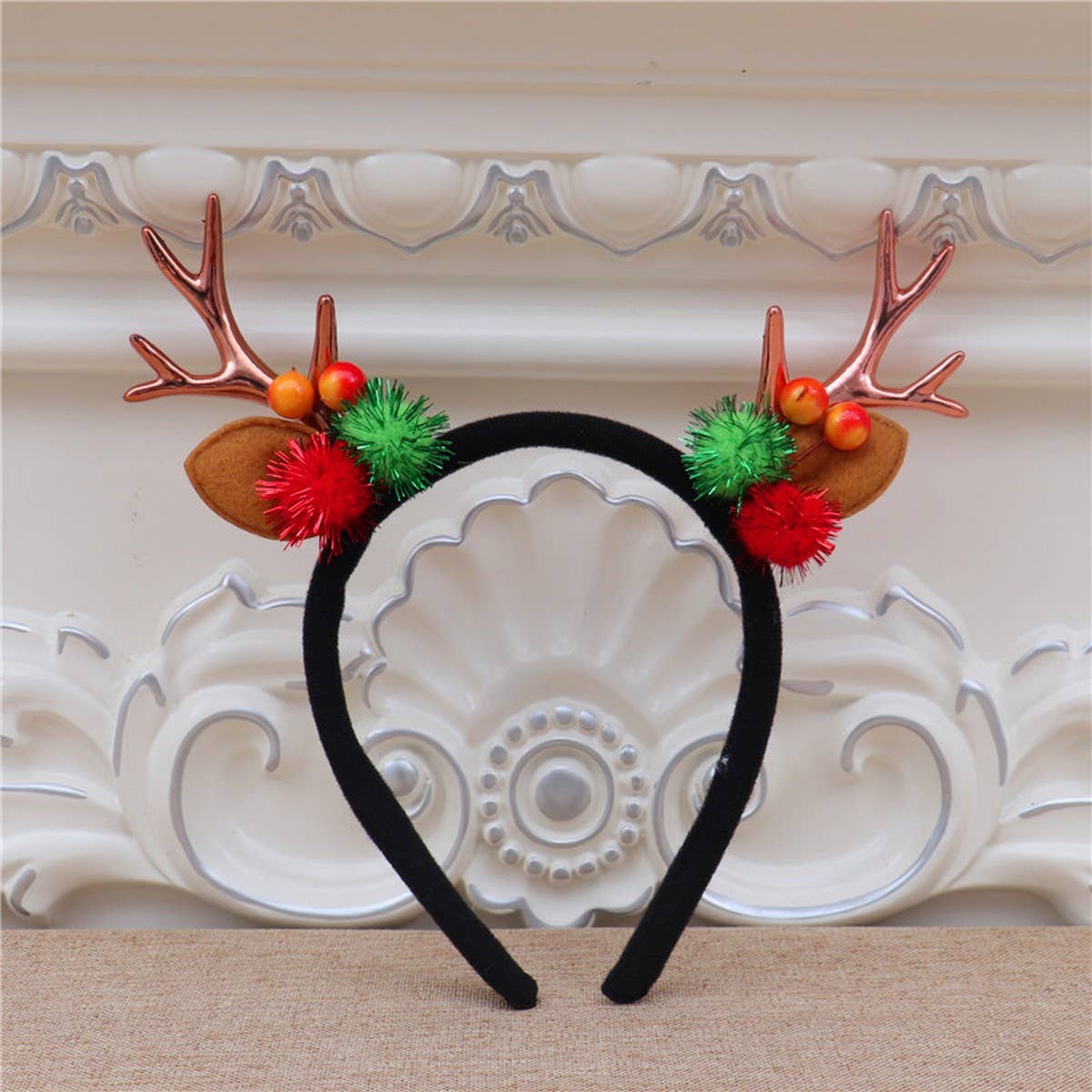 CHRISTMAS DEER ANTLERS CHILDREN'S HEADBAND
