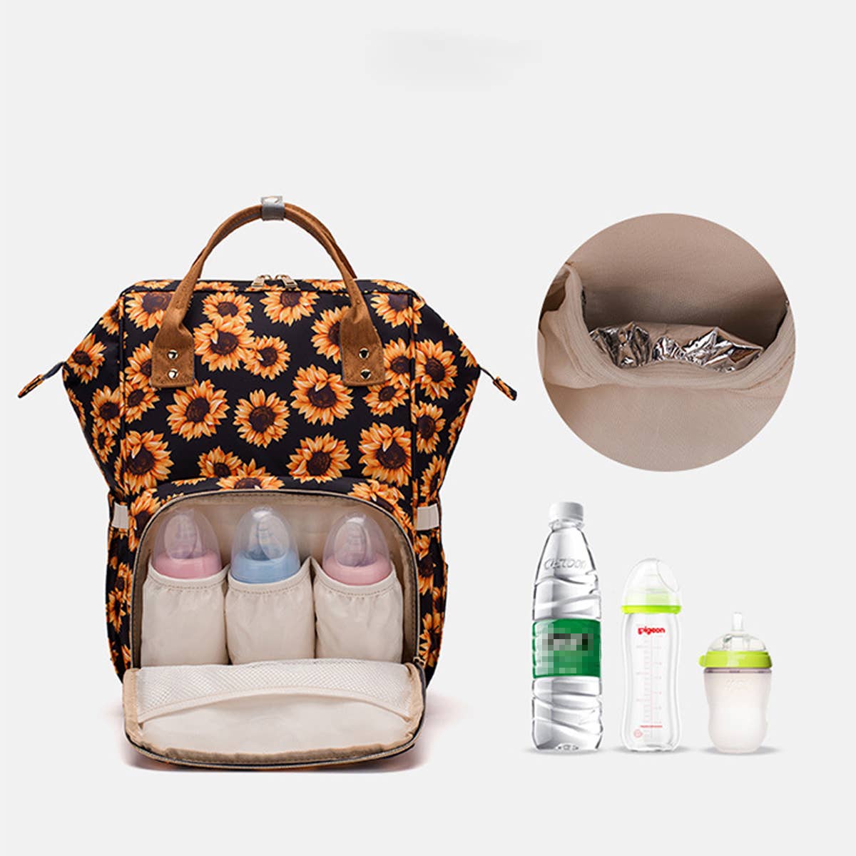 MULTIFUNCTIONAL BACKPACK MOTHER AND BABY BAG_CWAB2226