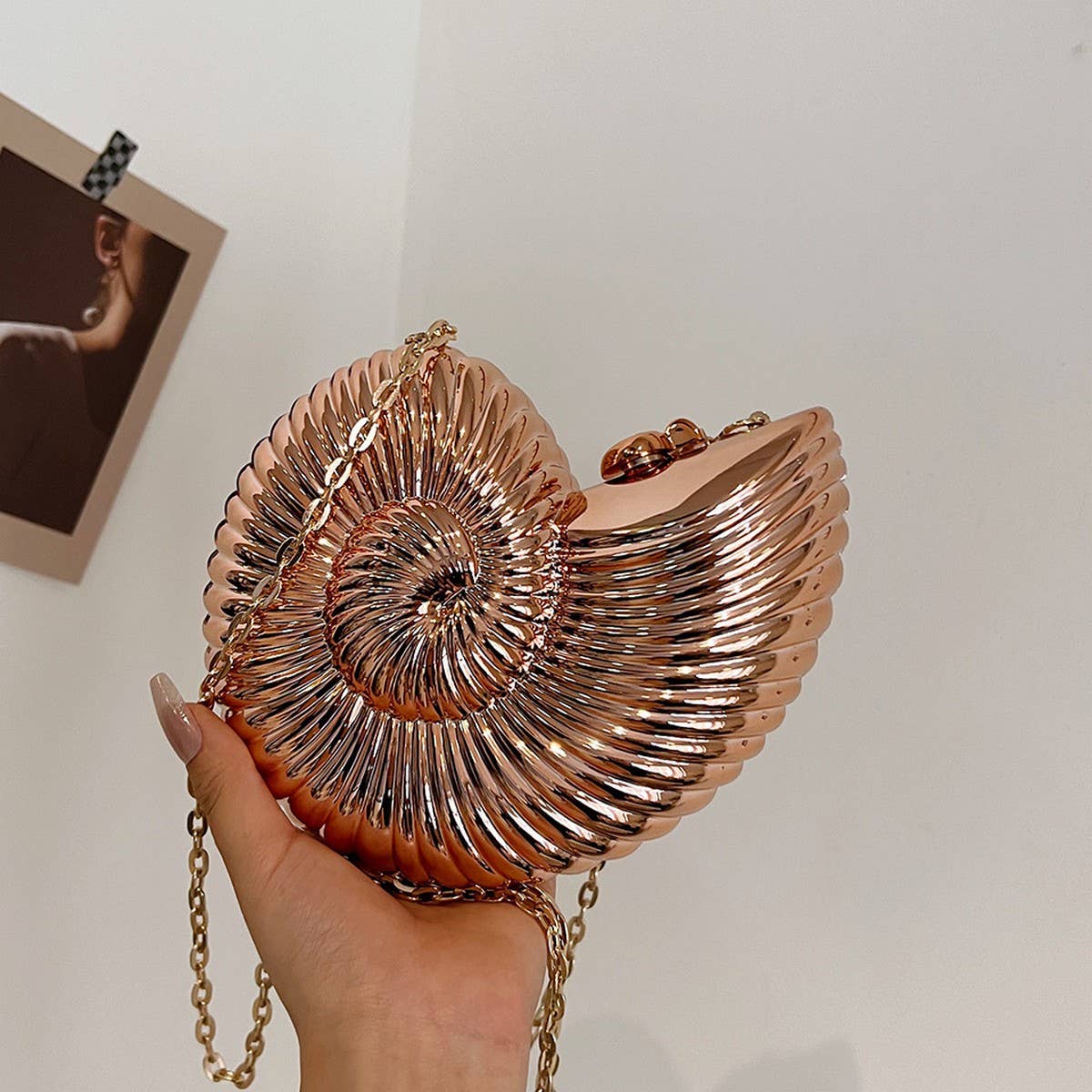 CONCH FASHION CLUTCH BAG SHOULDER BAG_CWAB3238